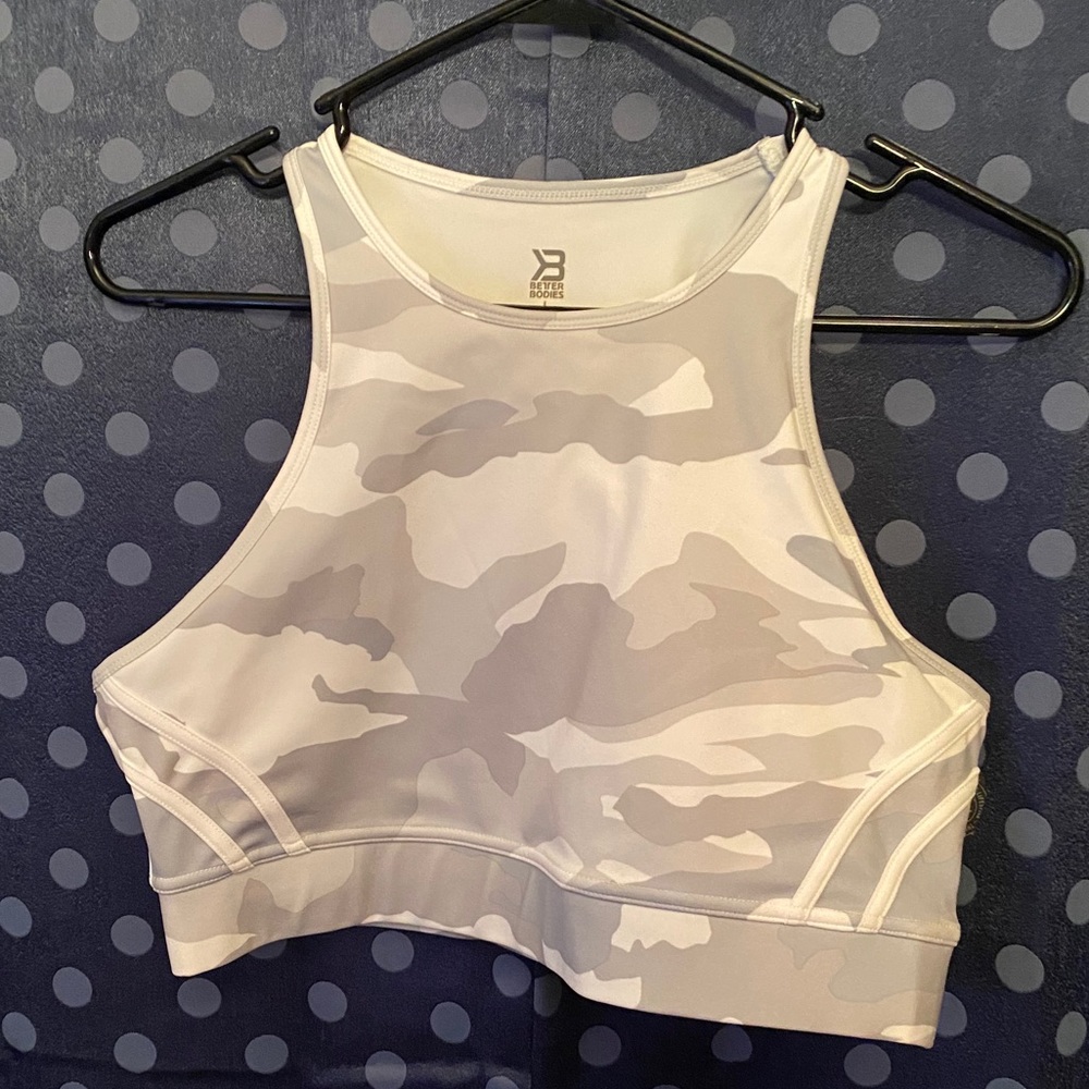 Camo sport bra